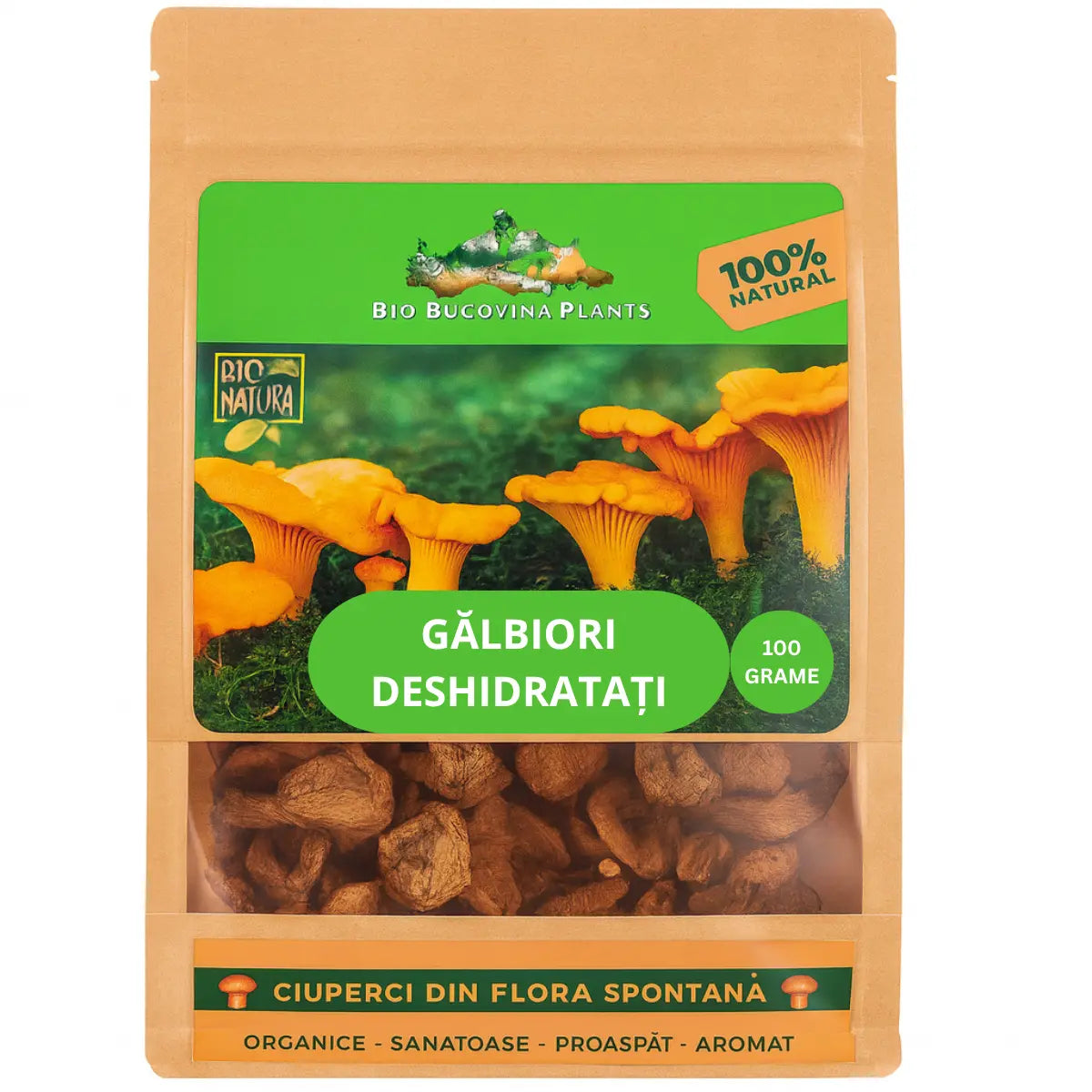 Gălbiori Deshidratați – 100g
