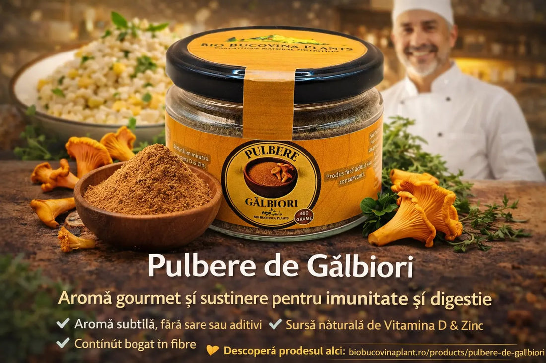 beneficii Pulbere de gălbiori