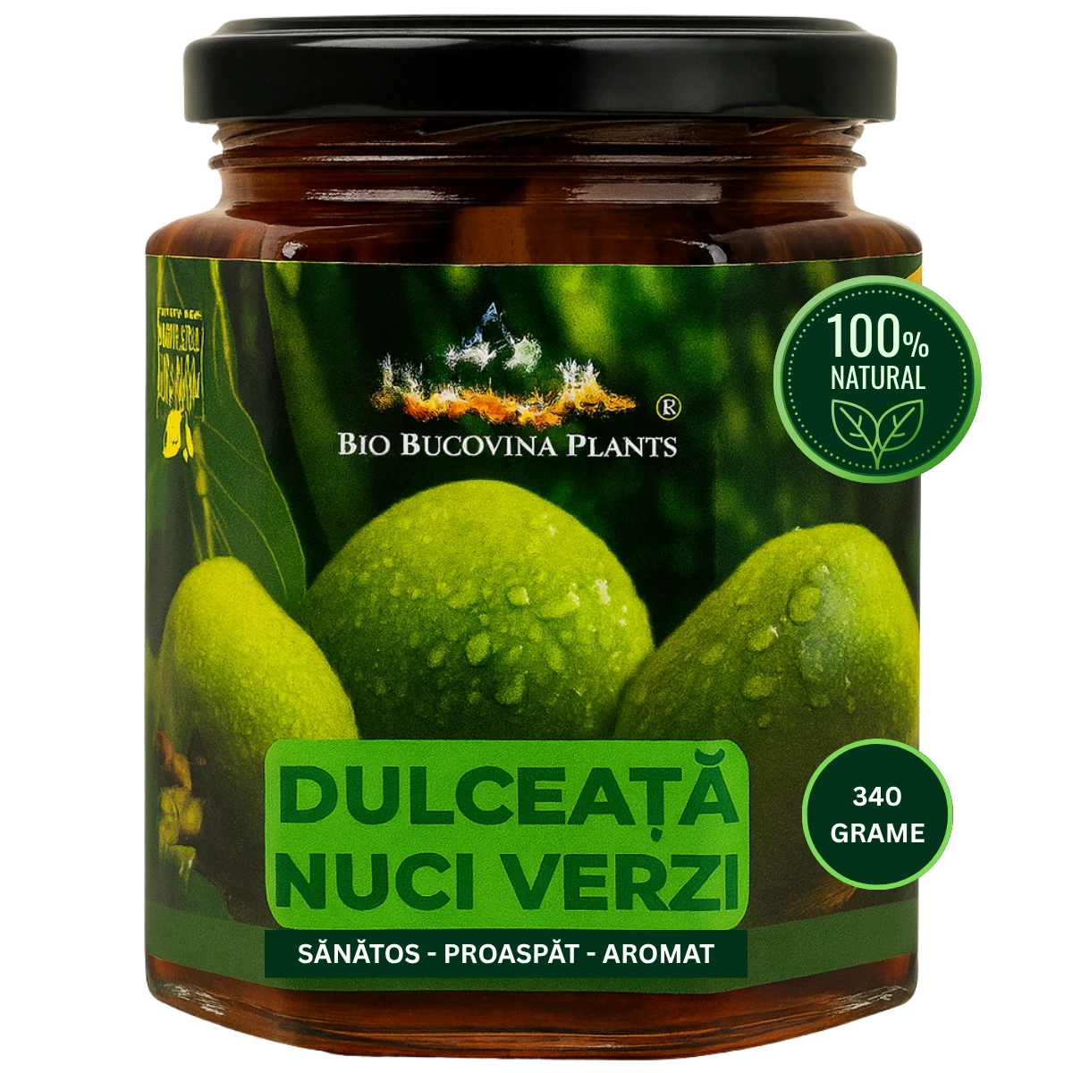 Dulceață de nuci verzi – 340g