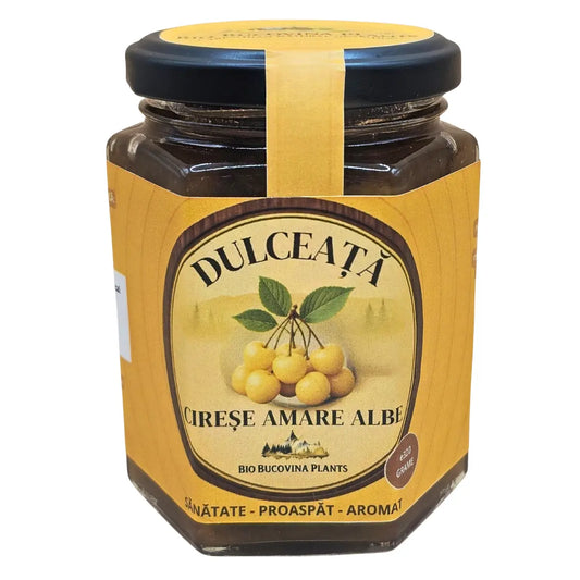 Dulceata de cirese amare albe