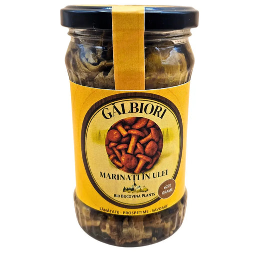 Gălbiori marinati in ulei