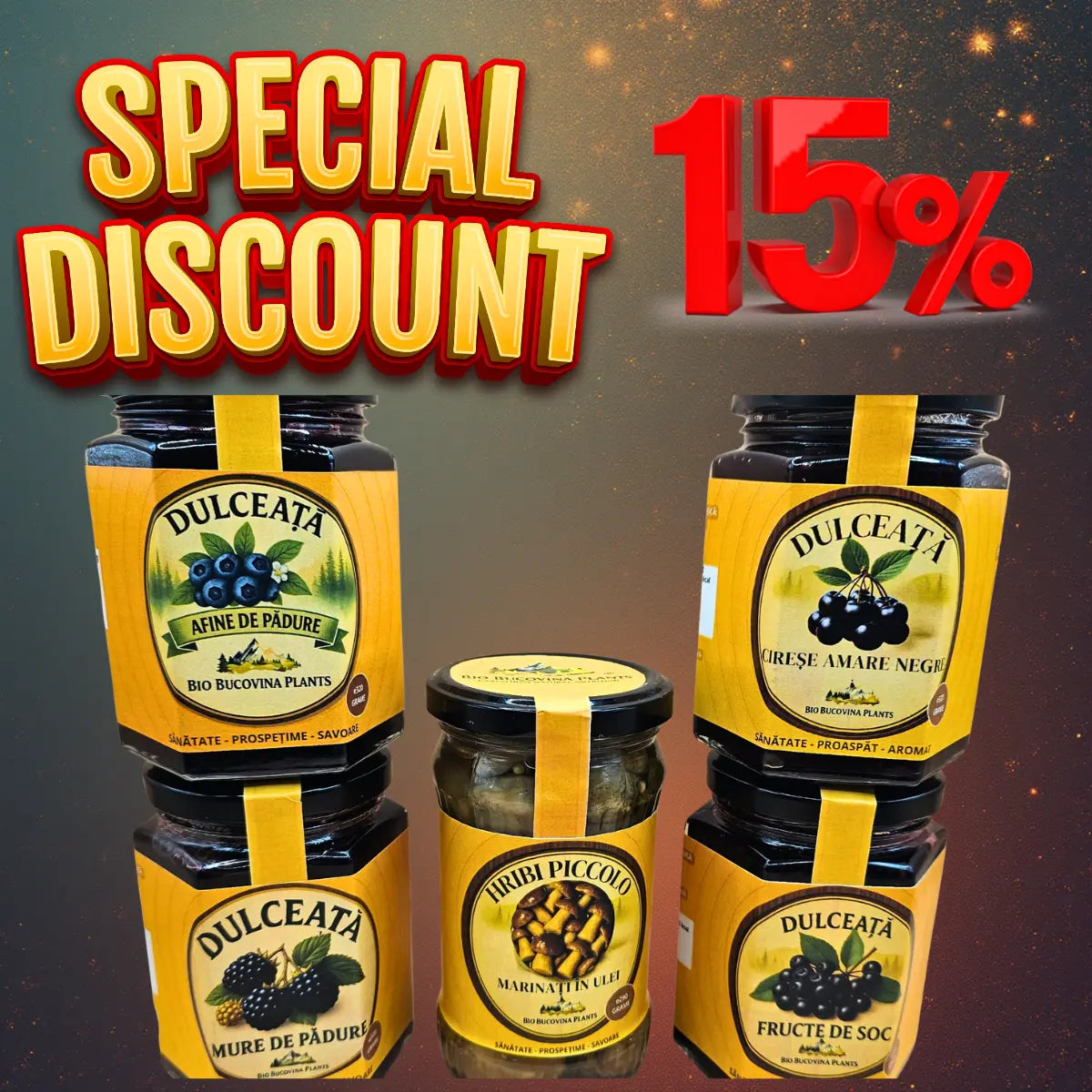 CREPUSCUL BUCOVINEAN – Colecție Gourmet Artizanală din Bucovina