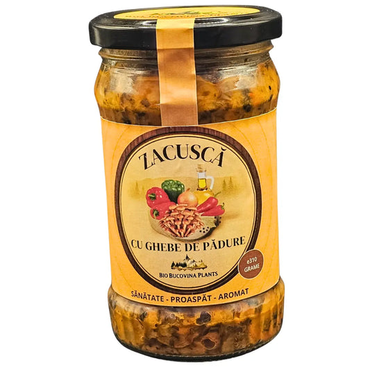 Zacusca cu ghebe de padure