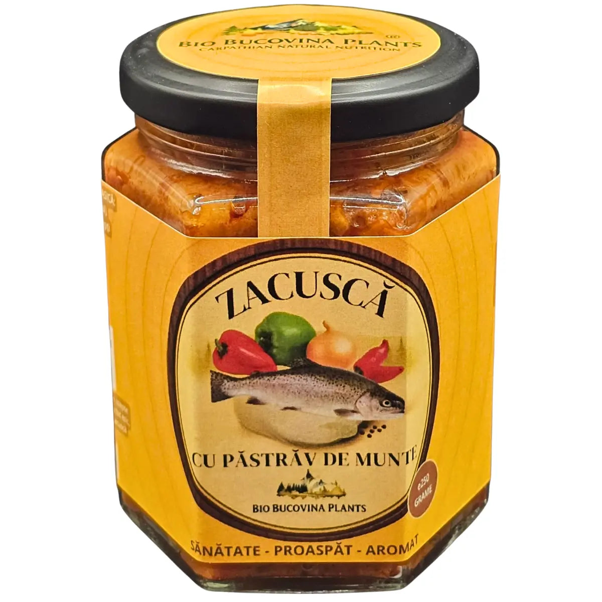 Zacusca cu pastrav de munte