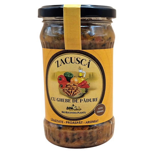 Zacusca cu ghebe de padure