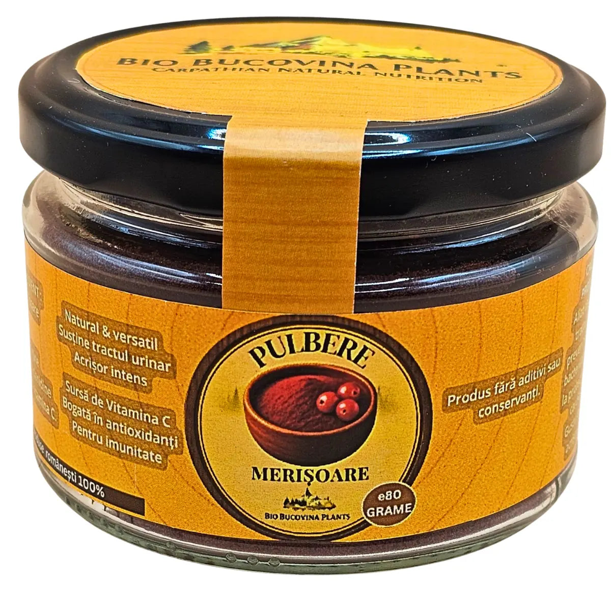 pulbere de merisoare